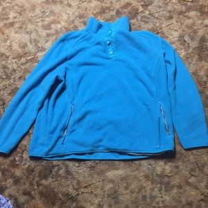 L.L. Bean Fleece pullover jacket!